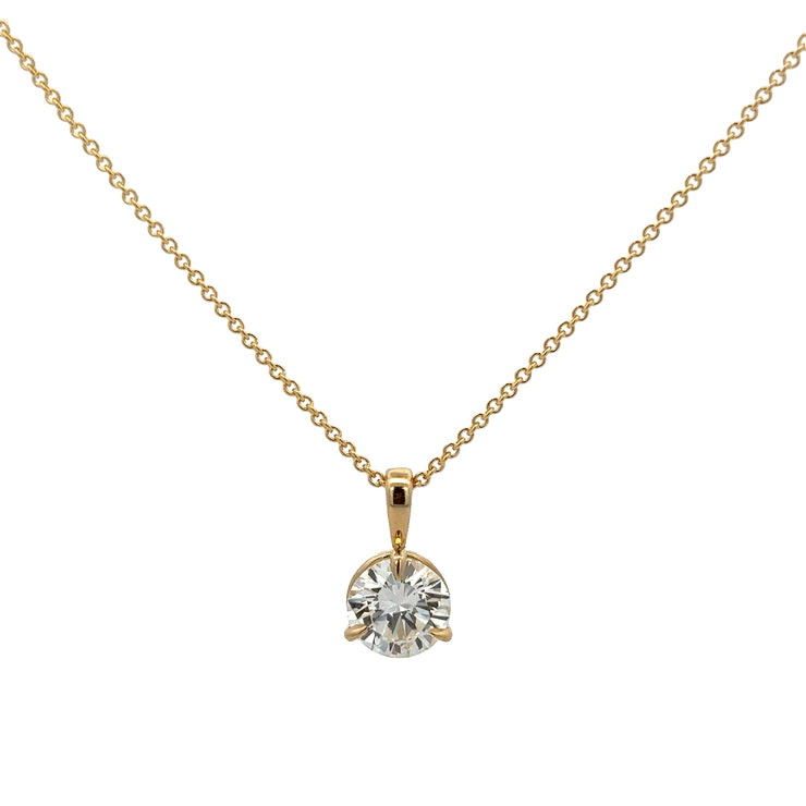 2.10 ct. J-VS2 Round Brilliant Cut Diamond Solitaire Pendant