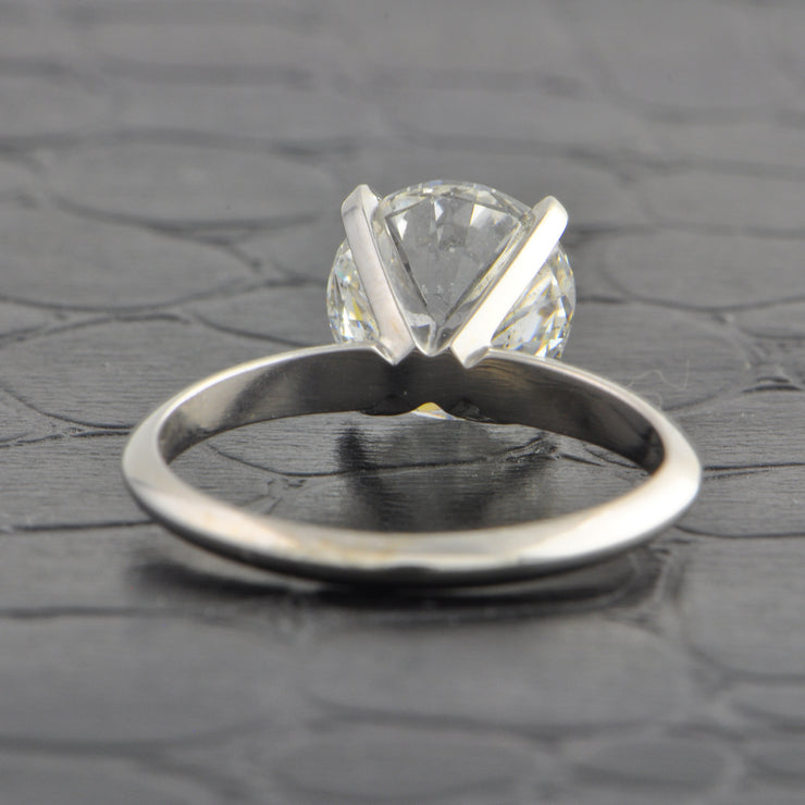 GIA 2.94 ct. H-SI1 Round Brilliant Cut Diamond