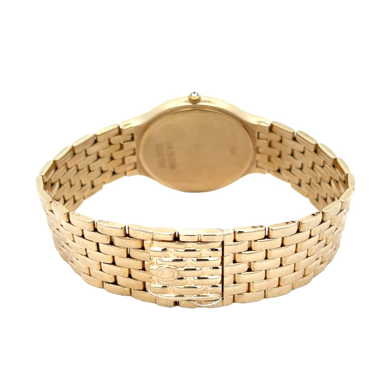 Solid Yellow Gold Concord Quartz Wristwatch