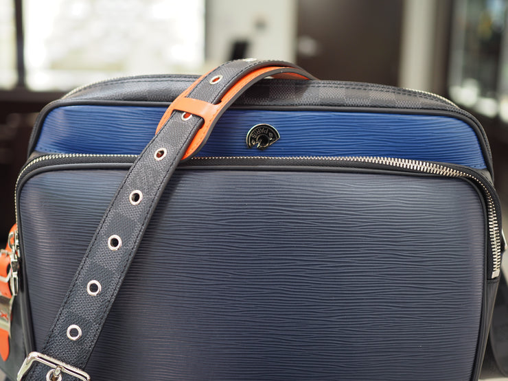 Louis Vuitton Epi Leather Damier Graphite Slim Messenger Bag