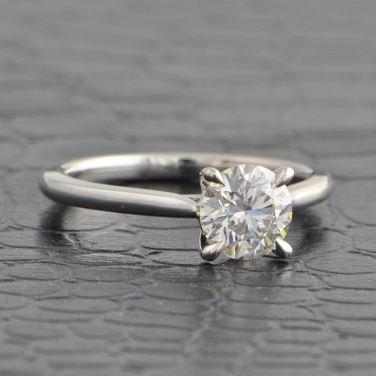 Hearts On Fire 1.06 ct. H-SI1  Round Brilliant Cut Diamond Engagement Ring