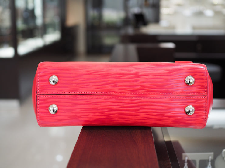 Louis Vuitton Epi Cluny BB Coquelicot Handbag Tote