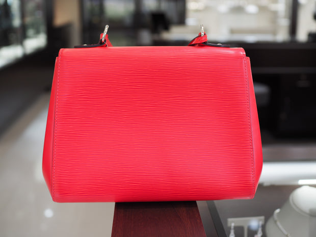 Louis Vuitton Epi Cluny BB Coquelicot Handbag Tote